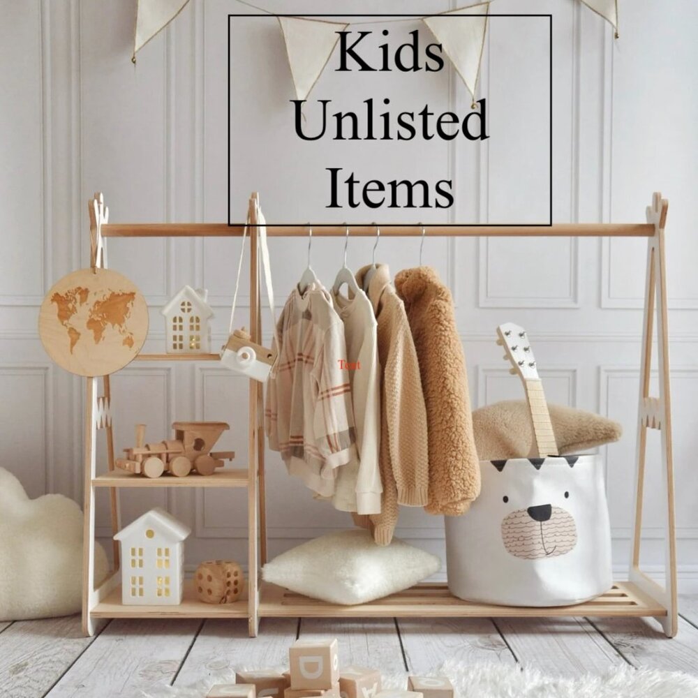 Kids Unlisted Items